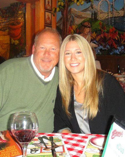 Steven Russell with his daughter Erin