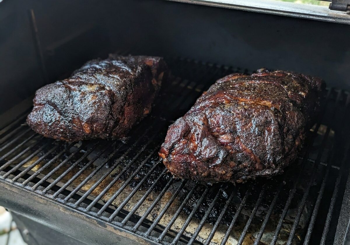 Twin Smoked Pork Shoulder