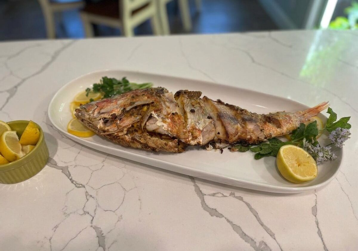 Fried Whole Red Snapper