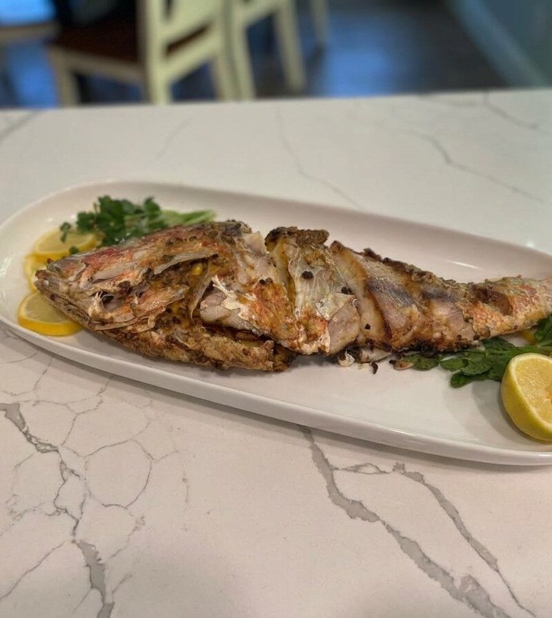 Fried Whole Red Snapper