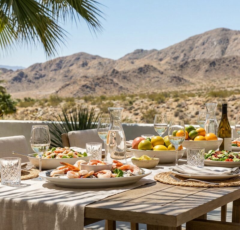 How to Host a Dinner Party in Desert Heat: A Palm Desert Chef's Playbook
