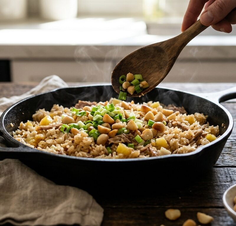 Kalua Pork & Pineapple Fried Rice